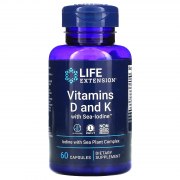 Заказать Life Extension D and K with Sea-Iodin 60 капс