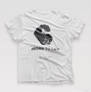 Заказать Bodybuilding Футболка Born to Lift (Белый)