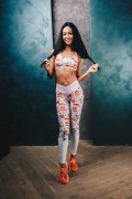 Заказать Elite Body Леггинсы Смайлы (Белый)