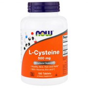 Заказать NOW L-Cysteine 500 мг 100 таб N