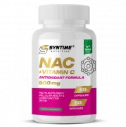 Заказать Syntime Nutrition NAC + Vitamin C 500 мг 60 капс