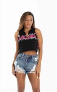 Заказать LabellaMafia Футболка укороченная Cropped 23334 (White)
