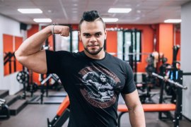 Заказать DICH Футболка Old School BodyBuilding (черная)